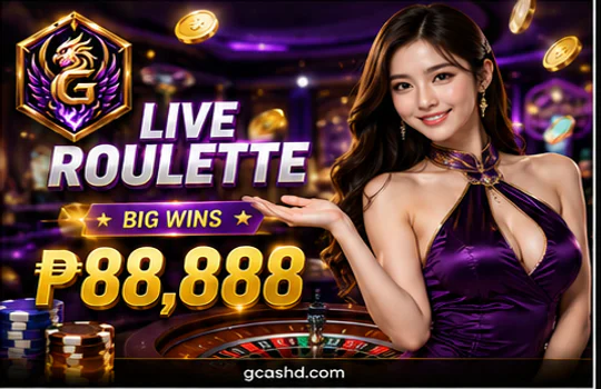 GCASH Live Casino round showing opening countdown dealer action result display and reset stage